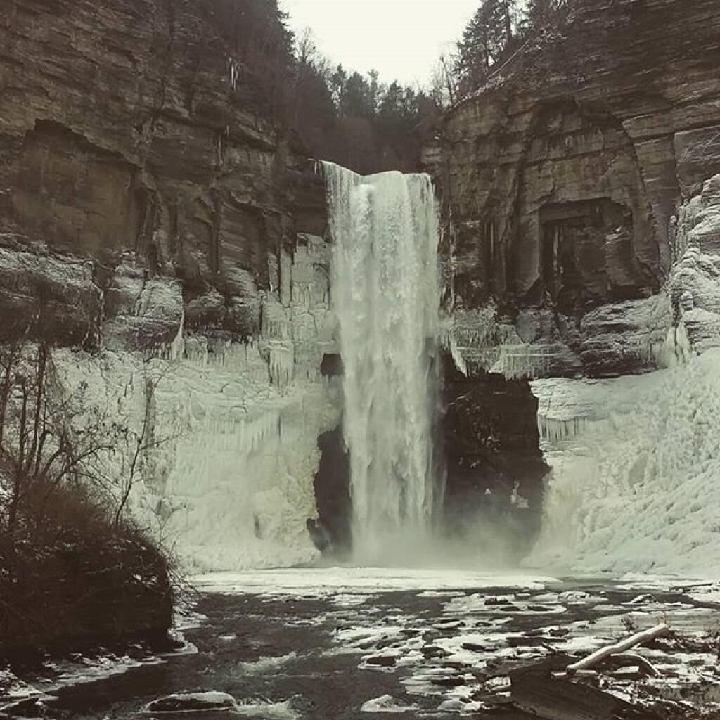 Photo: Taughannock Falls in the Winter Photo: Taughannock Falls in the Winter