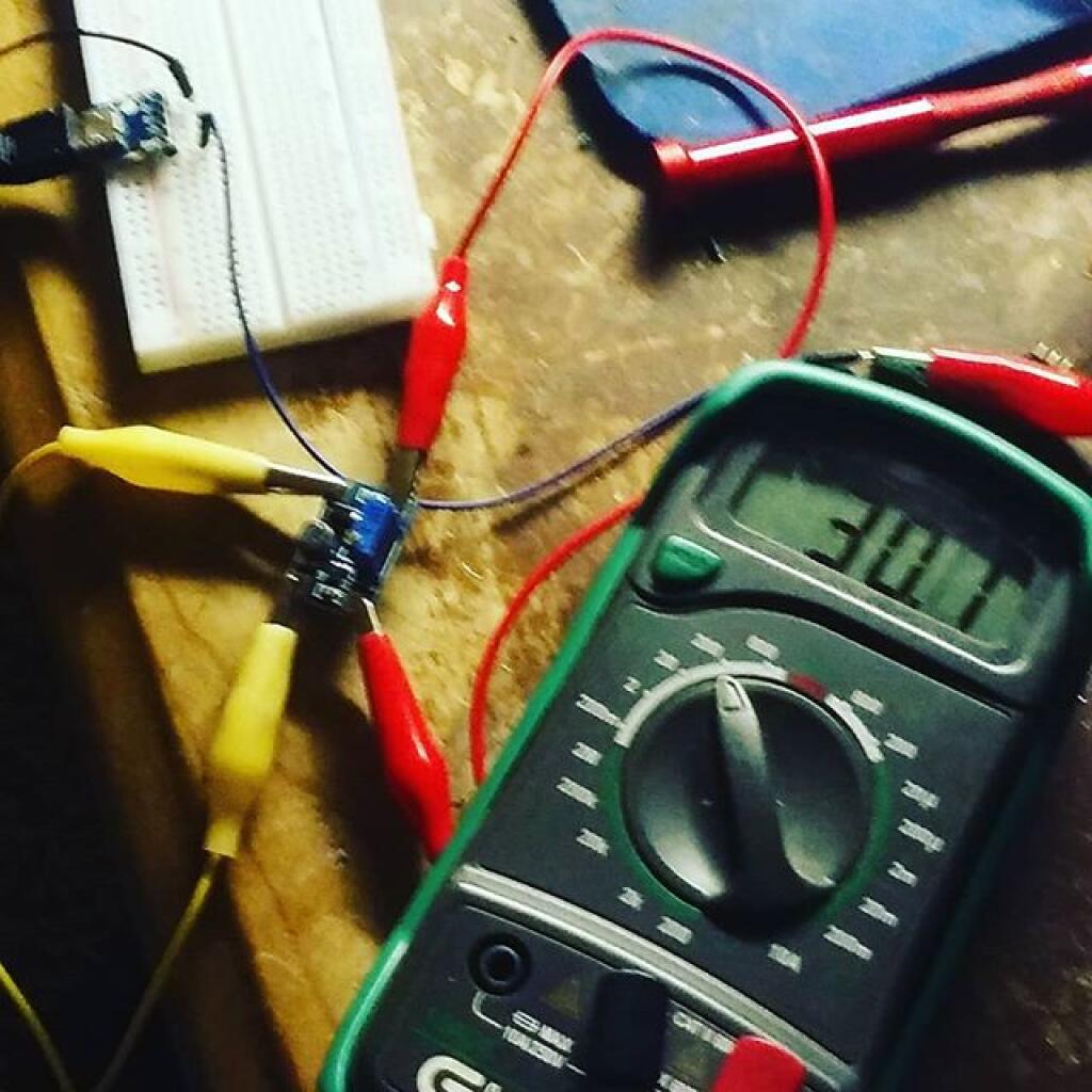 Photo: Bought these boost converters last year for projects. Finally figured out how to get them to work, needed to adjust the voltage more. Photo: Bought these boost converters last year for projects. Finally figured out how to get them to work, needed to adjust the voltage more.