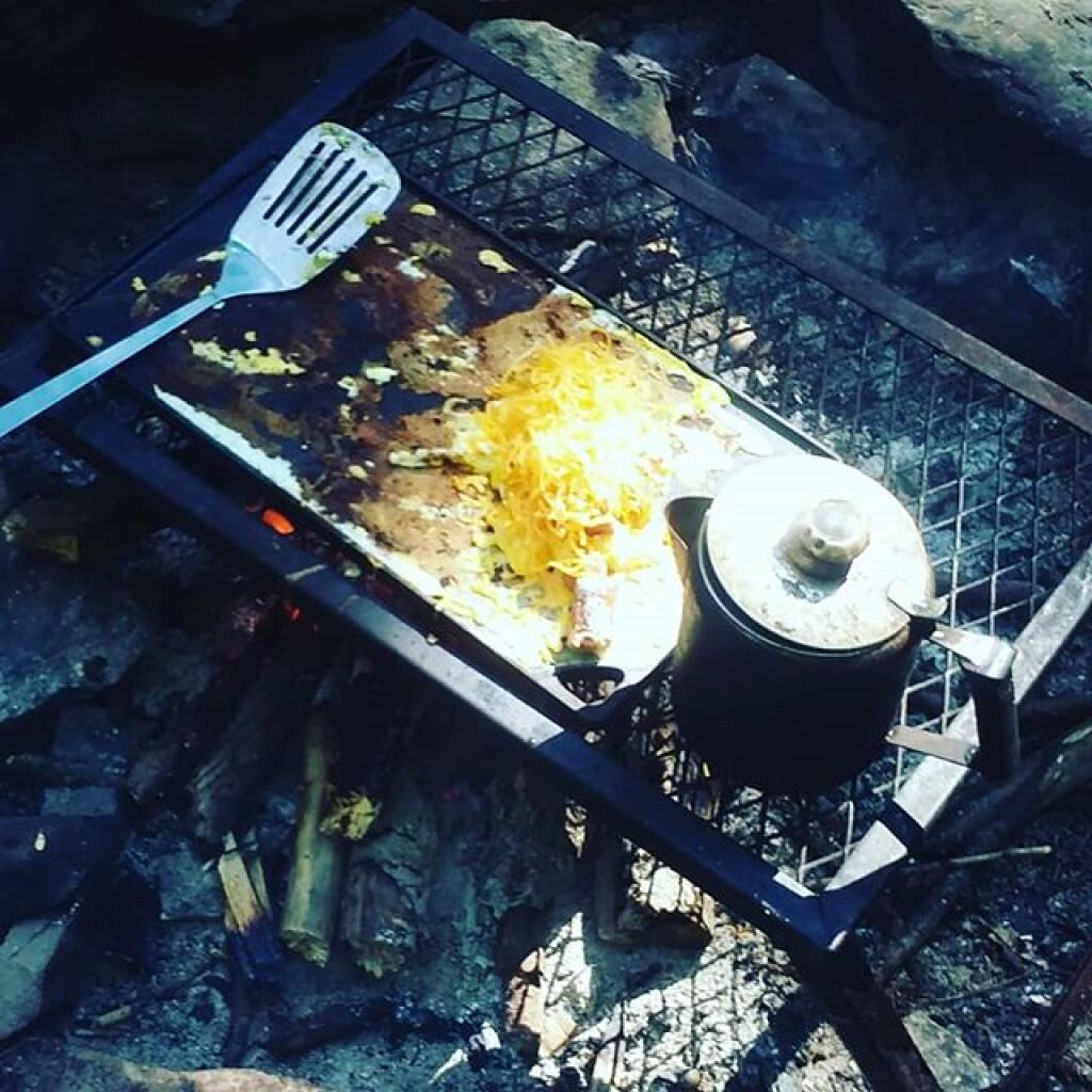 Photo: Campfire Breakfast