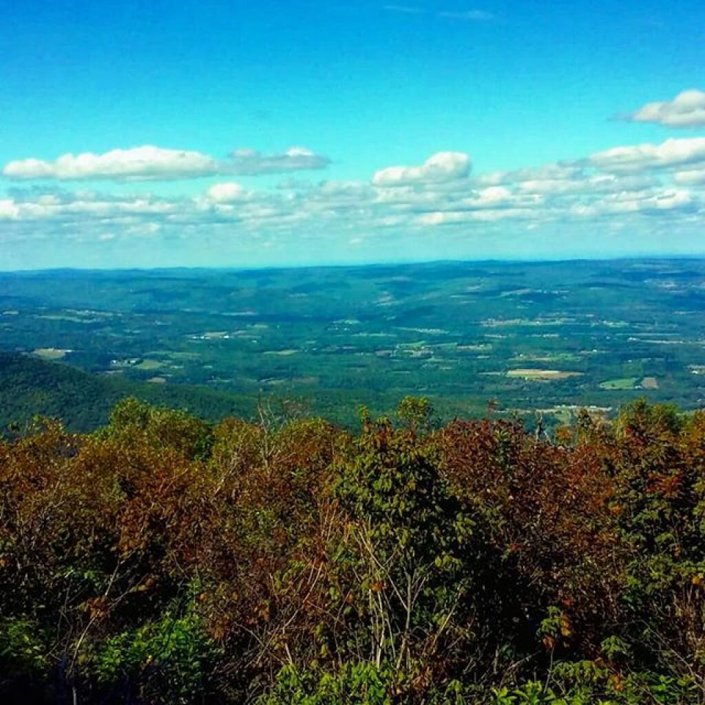 Photo: Durham looks flat from up here