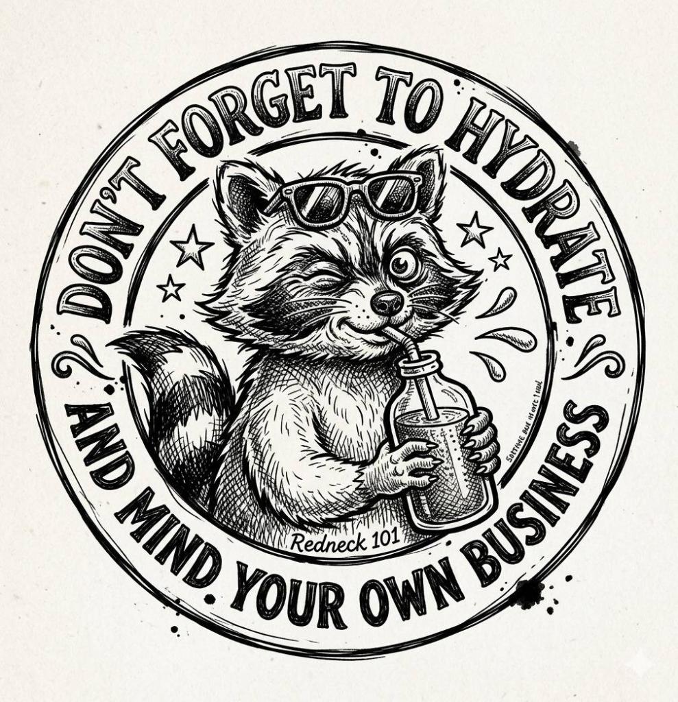 Thematic Map: Don\'t Forget to Hydrate and Mind Your Own Business