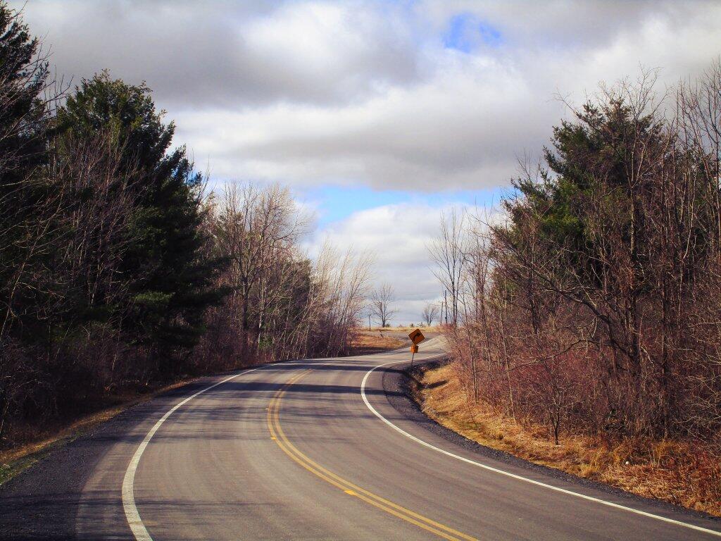 Photo: Walking Along Sickle Hill Road