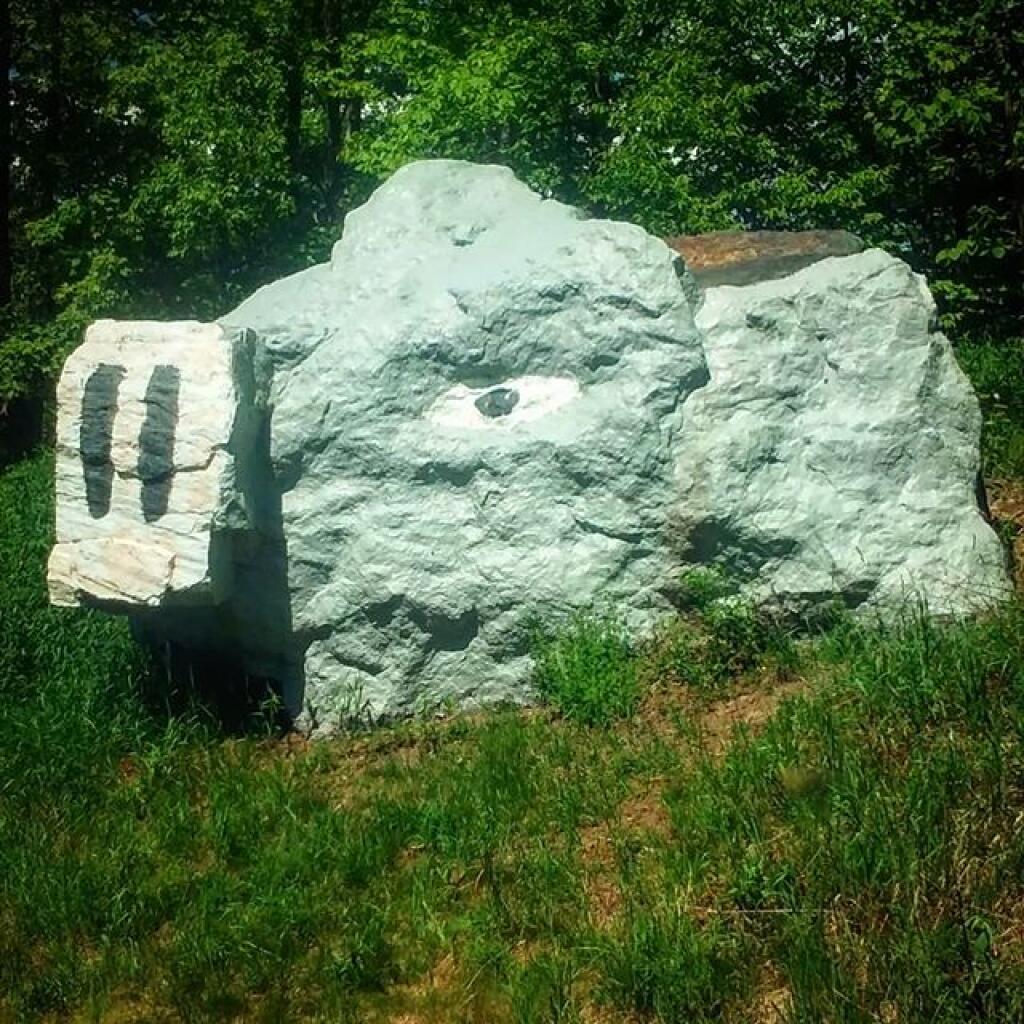 Photo: Today I hiked over to the pig rock and Jessup River
