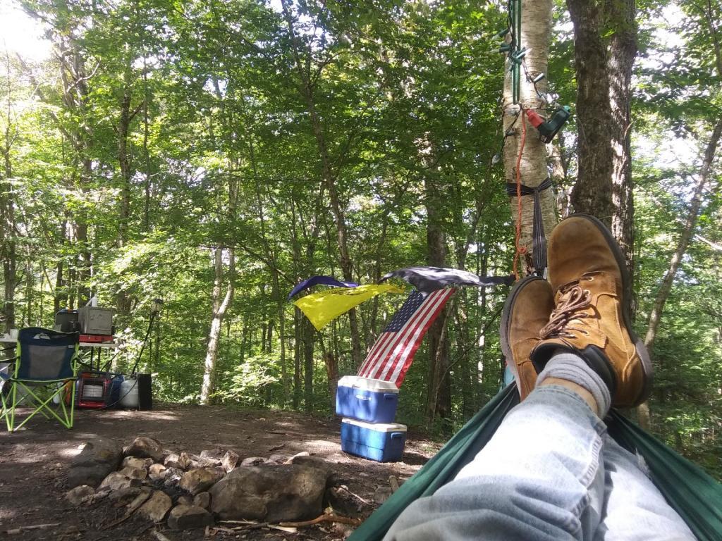 Photo: Just another lazy day at camp